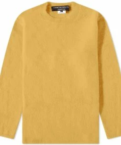 Comme Des Garçons Homme Plus Brushed Mohair Crew Knit