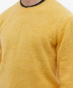 Comme Des Garçons Homme Plus Brushed Mohair Crew Knit -Outlet Sweaters Store 14 09 2022 aj pj n006 2 10