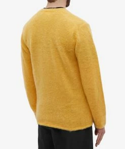 Comme Des Garçons Homme Plus Brushed Mohair Crew Knit -Outlet Sweaters Store 14 09 2022 aj pj n006 2 8
