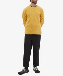 Comme Des Garçons Homme Plus Brushed Mohair Crew Knit -Outlet Sweaters Store 14 09 2022 aj pj n006 2 m9