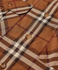 Burberry Button Down Coulsdon Check Shirt -Outlet Sweaters Store 14 10 2021 ML 8045978 A9697 3 1