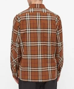 Burberry Button Down Coulsdon Check Shirt -Outlet Sweaters Store 14 10 2021 ML 8045978 A9697 8 1