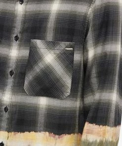 AMIRI Bleach Bandana Plaid Shirt 9 AMIRI Bleach Bandana Plaid Shirt -Outlet Sweaters Store 14 10 2022 ja pf22msl005 001 10