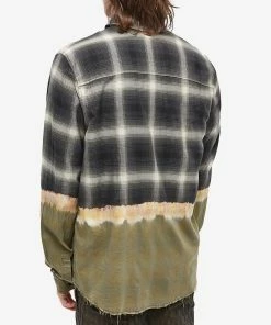 AMIRI Bleach Bandana Plaid Shirt 7 AMIRI Bleach Bandana Plaid Shirt -Outlet Sweaters Store 14 10 2022 ja pf22msl005 001 8