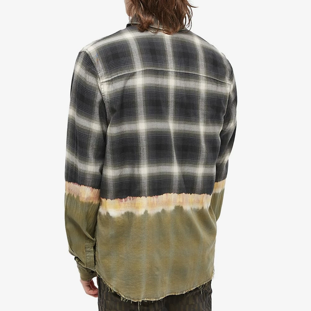 AMIRI Bleach Bandana Plaid Shirt 3 AMIRI Bleach Bandana Plaid Shirt - Image 3