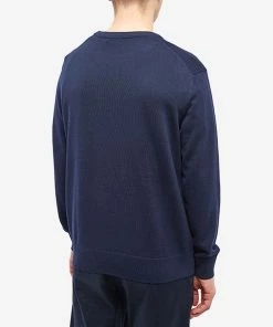 Maison Kitsune Maison Kitsuné Fox Head Patch Merino Crew Knit 7 Maison Kitsune Maison Kitsuné Fox Head Patch Merino Crew Knit -Outlet Sweaters Store 14 12 2022 MN FM00528KT1036 P480 8 1