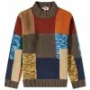 YMC Blut Patchwork Knit