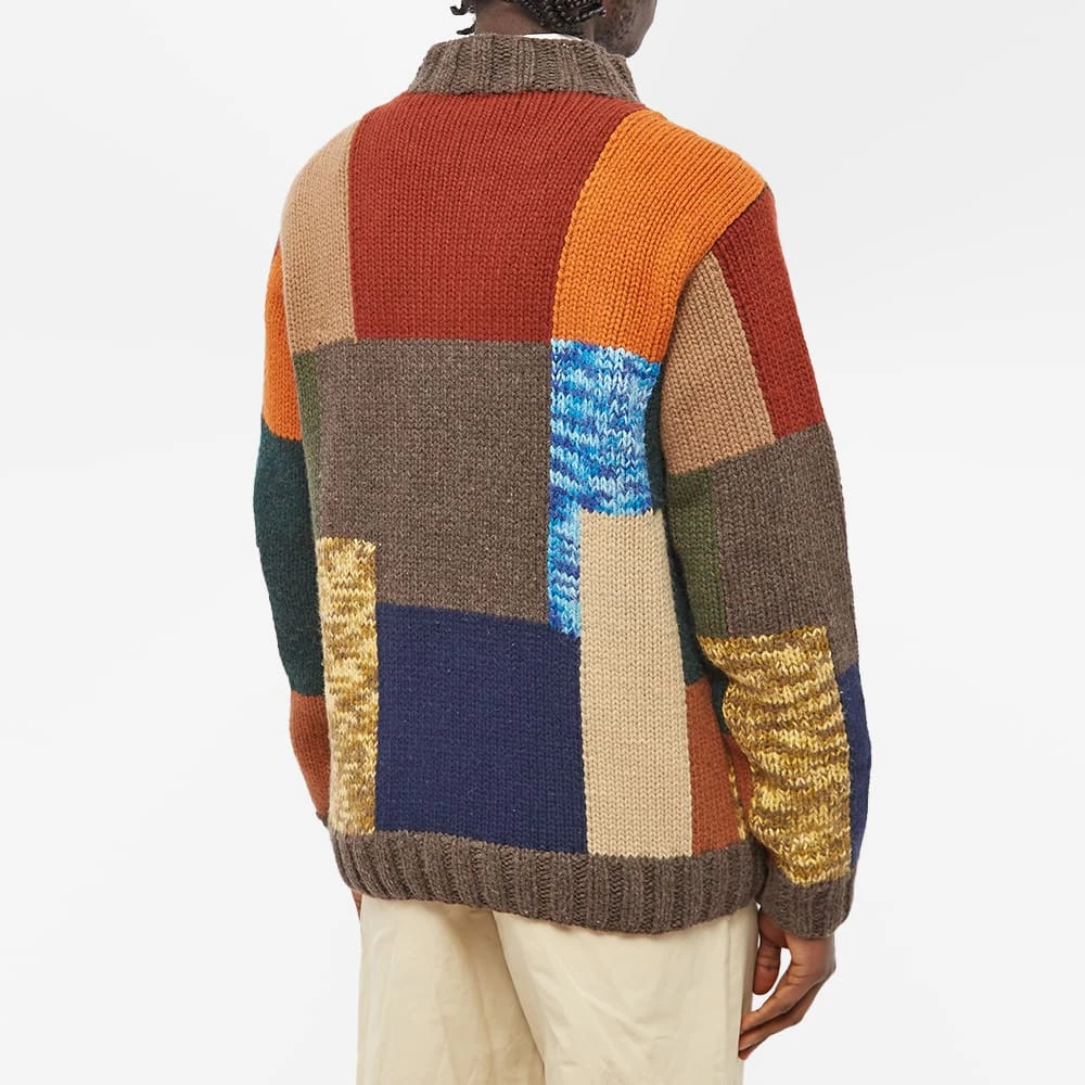 YMC Blut Patchwork Knit 3 YMC Blut Patchwork Knit - Image 3