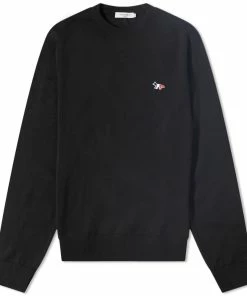 Maison Kitsune Maison Kitsuné Tricolor Fox Patch Classic Knit