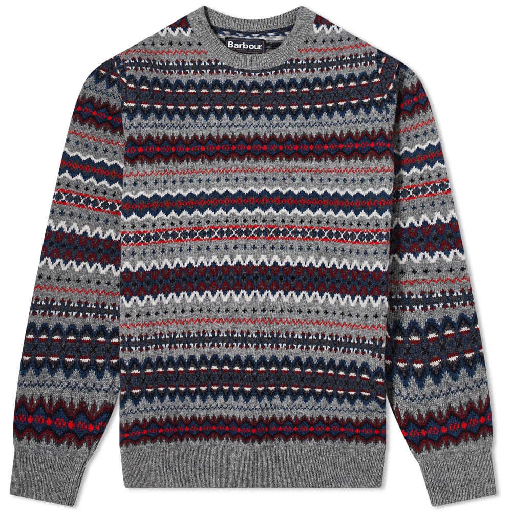 Barbour Case Fair Isle Crew Knit 1 Barbour Case Fair Isle Crew Knit
