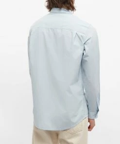 A.P.C. Edouard Button Down Shirt -Outlet Sweaters Store 15 06 2022 ML COEVD H12509 IAA 8 1