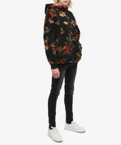 Marcelo Burlon Floral Fleece Hooded Jacket -Outlet Sweaters Store 15 08 2022 JD CMEA183F22FAB0011016 m9 1
