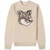 Maison Kitsune Big Fox Head Classic Knit