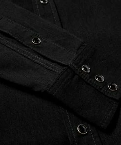 Saint Laurent Classic Western Shirt -Outlet Sweaters Store 15 10 2021 EC 597059YM881 1078 3 1