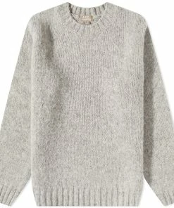 A.P.C. X Jean Touitou Jim Brushed Shetland Crew Knit