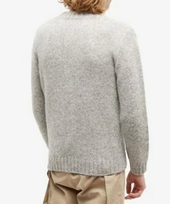 A.P.C. X Jean Touitou Jim Brushed Shetland Crew Knit -Outlet Sweaters Store 15 11 2022 ml woaoj m23152 pac 8