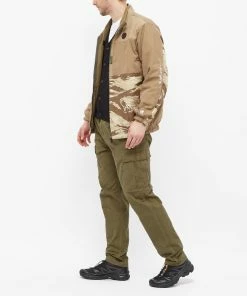 AAPE By A Bathing Ape AAPE Reversible Camo Panel Polar Fleece Jacket -Outlet Sweaters Store 15 12 2021 LL AAPJKM7463XXHBGL m9 1