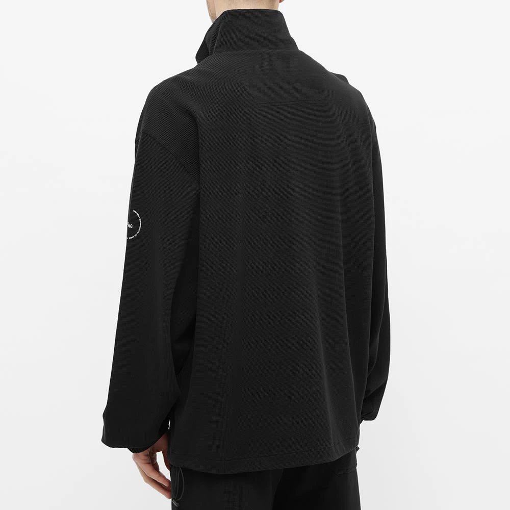 Helmut Lang Waffle Quarter Zip Pocket Fleece 4 Helmut Lang Waffle Quarter Zip Pocket Fleece - Image 4