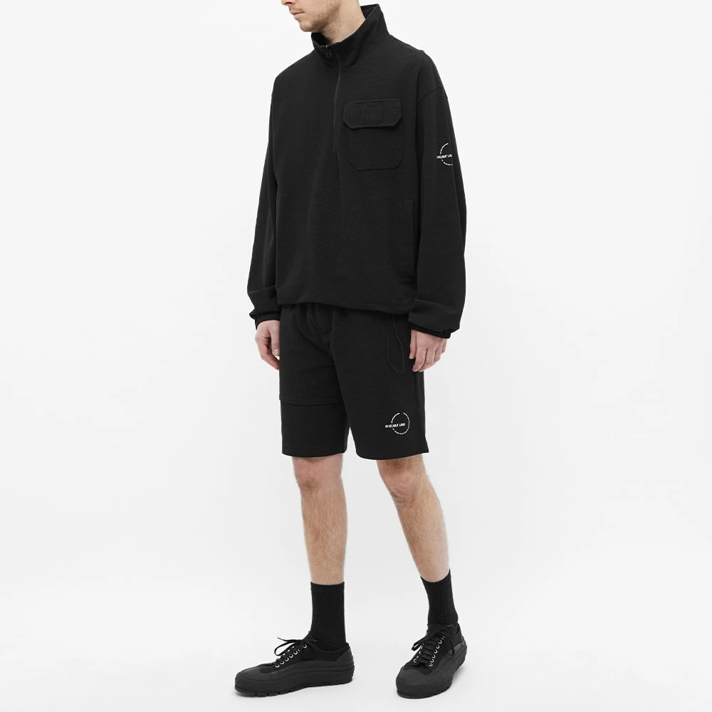 Helmut Lang Waffle Quarter Zip Pocket Fleece 5 Helmut Lang Waffle Quarter Zip Pocket Fleece - Image 5