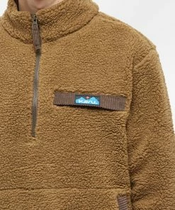 KAVU Calawah Half Zip Sherpa Fleece -Outlet Sweaters Store 15 12 2022 NS 5198 453 10 1