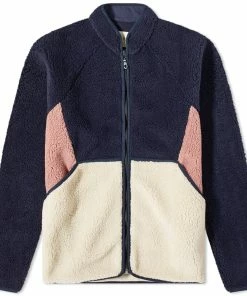 Folk Puzzle Zip Fleece