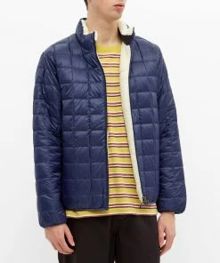 Taion Reversible Fleece Down Jacket 13 Taion Reversible Fleece Down Jacket -Outlet Sweaters Store 16 10 2020 JA TAION R102MB NVY 5 1