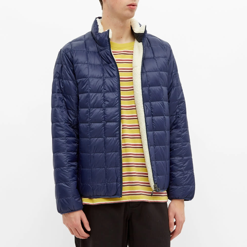 Taion Reversible Fleece Down Jacket 6 Taion Reversible Fleece Down Jacket - Image 6