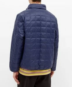 Taion Reversible Fleece Down Jacket 14 Taion Reversible Fleece Down Jacket -Outlet Sweaters Store 16 10 2020 JA TAION R102MB NVY 6 1