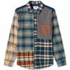 Portuguese Flannel Patchwork 2 Check Shirt