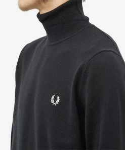 Fred Perry Authentic Fred Perry Roll Neck Knit 9 Fred Perry Authentic Fred Perry Roll Neck Knit -Outlet Sweaters Store 16 12 2022 FB K9552 102 10 1