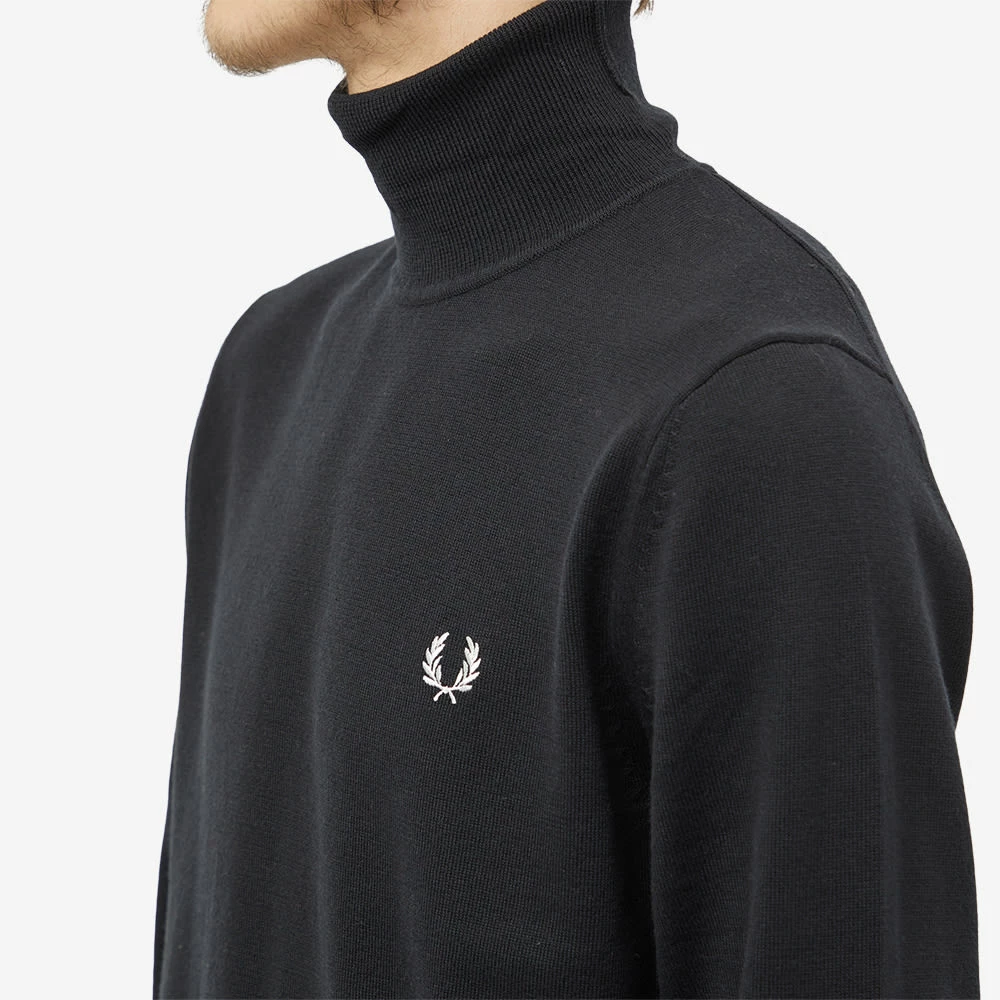 Fred Perry Authentic Fred Perry Roll Neck Knit 5 Fred Perry Authentic Fred Perry Roll Neck Knit - Image 5