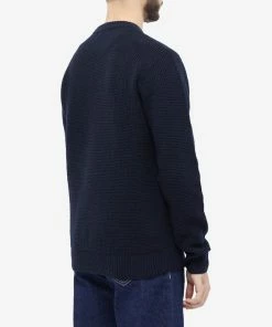 Fred Perry Authentic Lambwool Crew Knit -Outlet Sweaters Store 16 12 2022 FN K4556 608 8 1