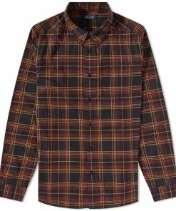 Fred Perry Authentic Brushed Twill Tartan Shirt