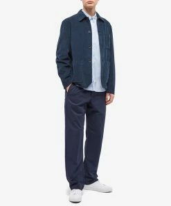 Maison Kitsune Maison Kitsuné Fox Head Embroidery Classic Shirt -Outlet Sweaters Store 16 12 2022 ML HM00435WC0025 LBL m9 1