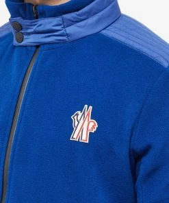 Moncler Grenoble Tricolour Zip Fleece 9 Moncler Grenoble Tricolour Zip Fleece -Outlet Sweaters Store 16 12 22 TC 8G700 00 80093 755 10 1