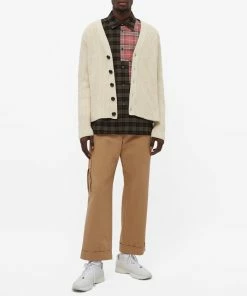 Jil Sander Rib Knit Cardigan -Outlet Sweaters Store 17 01 2022 ML JSMU751012 MUY21118 104 m9 1