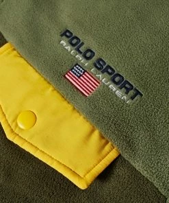 Polo Ralph Lauren Sport Quarter Zip Fleece 5 Polo Ralph Lauren Sport Quarter Zip Fleece -Outlet Sweaters Store 17 01 2023 NS 710880640002 3 1