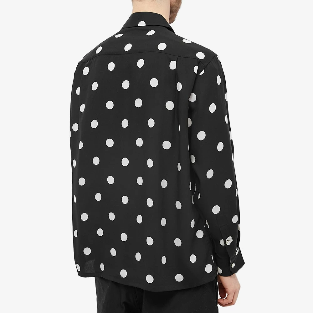 Wacko Maria Long Sleeve Polka Dot Hawaiian Shirt 3 Wacko Maria Long Sleeve Polka Dot Hawaiian Shirt - Image 3