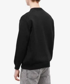 Comme Des Garçons Homme Logo Crew Knit -Outlet Sweaters Store 17 02 23 LS HK N002 1 8 1