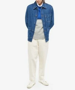 Country Of Origin Supersoft Seamless Half & Half Crew Knit -Outlet Sweaters Store 17 10 2022 EC COO 202124 BLSLV m9 1