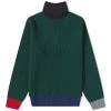 Country Of Origin Contra Polo Neck Knit