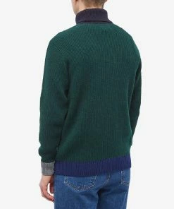 Country Of Origin Contra Polo Neck Knit -Outlet Sweaters Store 17 10 2022 EC COO 211 TNNYM 8 1