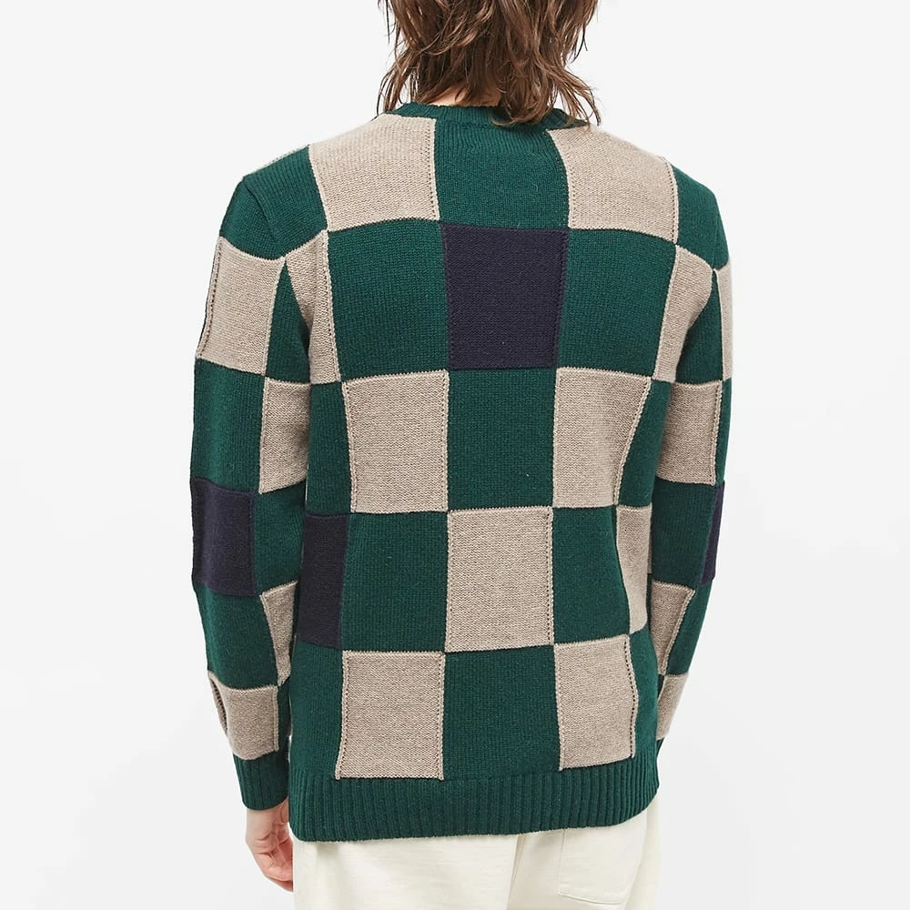 Country Of Origin Check Crew Knit 3 Country Of Origin Check Crew Knit - Image 3