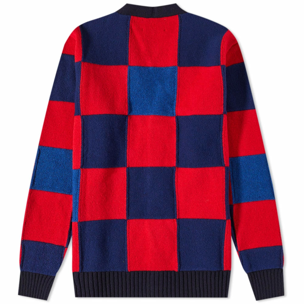 Country Of Origin Check Cardigan 2 Country Of Origin Check Cardigan - Image 2