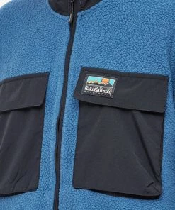 Napapijri Polar Fleece Jacket -Outlet Sweaters Store 17 10 2022 LL NP0A4GVW BS5 5 1