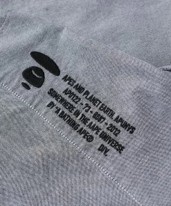 AAPE By A Bathing Ape AAPE Oxford Cotton Shirt 8 AAPE By A Bathing Ape AAPE Oxford Cotton Shirt -Outlet Sweaters Store 17 11 2021 SI AAPSTM8384XXHBKX 3 1