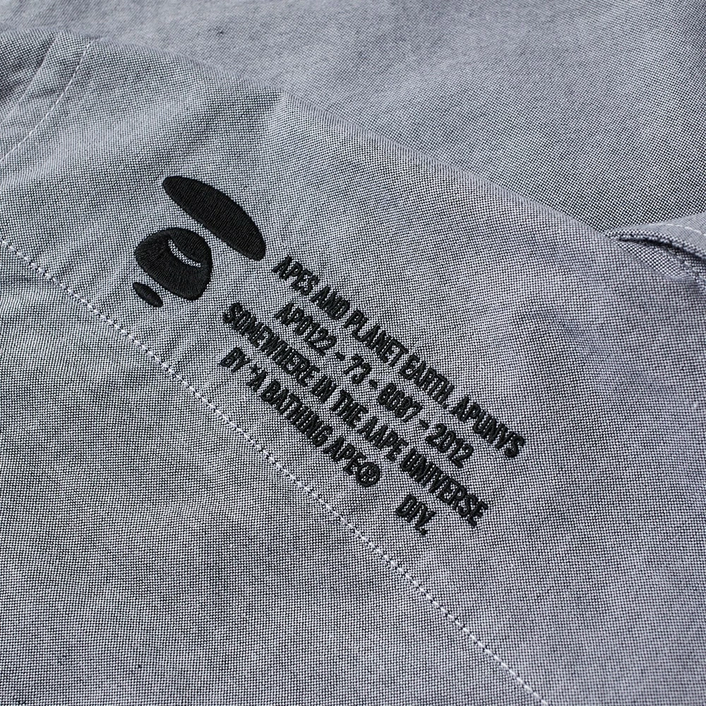 AAPE By A Bathing Ape AAPE Oxford Cotton Shirt 3 AAPE By A Bathing Ape AAPE Oxford Cotton Shirt - Image 3