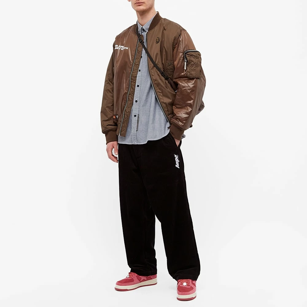 AAPE By A Bathing Ape AAPE Oxford Cotton Shirt 6 AAPE By A Bathing Ape AAPE Oxford Cotton Shirt - Image 6