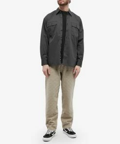 Neighborhood Officers Shirt 8 Neighborhood Officers Shirt -Outlet Sweaters Store 17 11 2022 EC 222ARNH SHM03 BLK M9 1