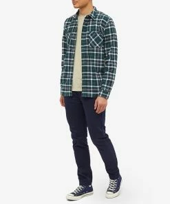 EDWIN Labour Check Shirt -Outlet Sweaters Store 17 11 2022 EC I031061 1AU67 m9 1